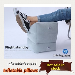 Kids Flight Sleeping Footrest Pillow Resting Pillow on Airplane <b>Car</b> Bus Pillow <b>Inflatable</b> Travel Foot Pillow Foot Pad - Product Image 4