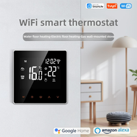 Thermostat intelligent Android YDD Tuya Alexa Google Home double mode avec affichage OLED Zigbee/WiFi, contrôle par application pour système de chauffage domestique
