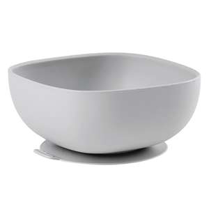 BEABA schüssel silikon hellgrau - Product Image 1