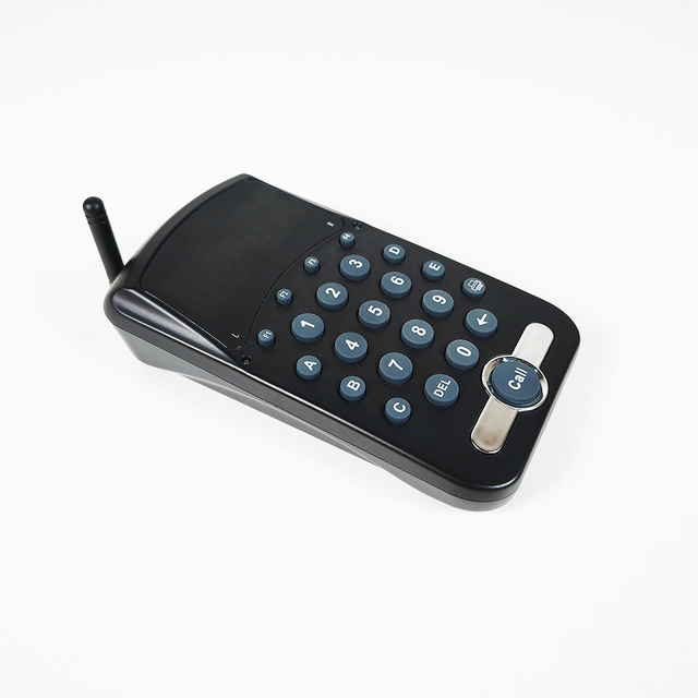 Wireless Queue Calling Guest Paging System Keypad for Restaurant Bank Hospital Clinic