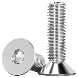 Tianzhuo Hardware 304 Stainless Steel Countersunk Hex Socket Head Screws M2 M3 M4 M5 M6 M8 M10 M12 M16 Metric Fastener - Product Image 1