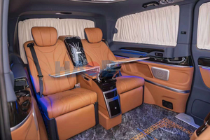 Sièges de voiture VIP de luxe modifiés avec table de console centrale pour modèle V Class Vito - Product Image 4