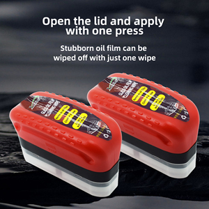 Spazzola <span class=keywords><strong>per</strong></span> la pulizia del film oleoso automobilistico, spugna <span class=keywords><strong>detergente</strong></span> universale <span class=keywords><strong>per</strong></span> <span class=keywords><strong>parabrezza</strong></span> e vetri auto, rimuove lo sporco, strumento <span class=keywords><strong>per</strong></span> la pulizia del vetro. - Product Image 3