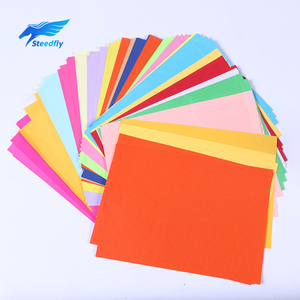 80g Colored Offset Paper for Children's Origami and Drawing Custom Rolls and Sheets Are Available.