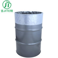 Sacs de protection transparents en BOPP/PVC pour fûts IBC de 208L/1000L avec fermeture éclair, anti-rouille