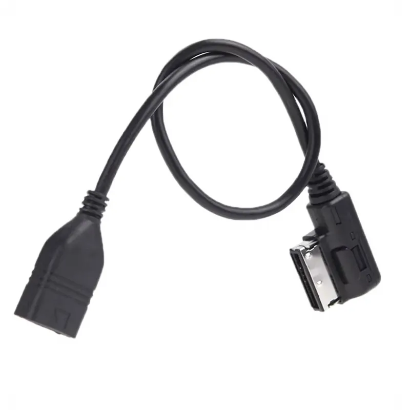 كابل AMI إلى USB بالجملة وسائط محول AMI MDI USB AUX محرك فلاش بديل لكابل السيارة VW Audi 2014 A4 A6 Q5 Q7