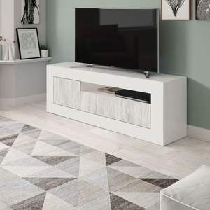 Mueble de TV para sala de estar y hogar moderno, mueble de TV con almacenamiento para uso doméstico - Product Image 2
