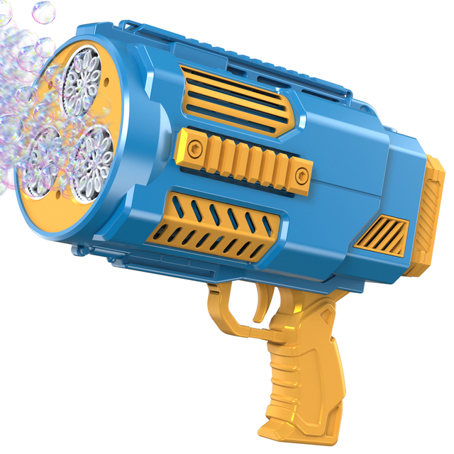 Custom Logo Children Big Outdoor Luminous Bubble Toy Structures Guns Funny Christmas Gift Rechargeable Bubble Gun With Batteries