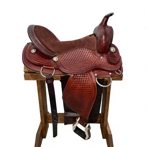 Silla de Montar Inglesa de Cuero Natural BS International NA299, Diseño Personalizable, Talla Ajustable, Silla de Montar Sostenible para Caballos - Product Image 1