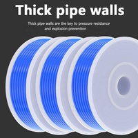 Orange Blanc Bleu 8mm Transparent Trachée PU Tube 10mm PU Pneumatique Tuyau 6mm Compresseur D'air Tuyau 12 Bande Gaz FSF Marque 1 An
