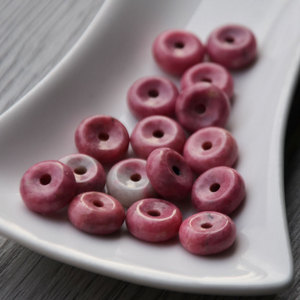 Natural Rose Quartz 12mm Round <b>Beads</b> <b>Large</b> Hole For Jewelry Making DIY Beading Material Loose Nature Crystal - Product Image 1