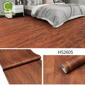 Piso Vinílico de PVC Moderno Resistente al Agua en 3D y Papel Tapiz con Diseño de Madera para Pared y Piso - Product Image 5