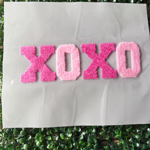 Biểu Tượng Tùy Chỉnh <span class=keywords><strong>Chenille</strong></span> Thêu Sắt Trên Các Bản Vá Lỗi Đàn Vinyl Nhiệt Báo Chí Chuyển Thiết Kế Fluffy Các Bản Vá Lỗi Cho T-Shirts - Product Image 4