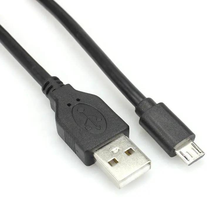 micro usb cable USB A to micro male to male data cable for MP3