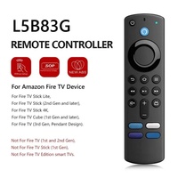 Vente chaude pour TV Stick Lite 4K avec processeur Intel Atom X5-Z8300 double cœur, commande vocale 50m, Android Ethernet pour téléviseurs intelligents