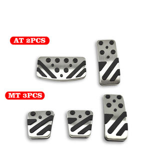 Pedales de coche antideslizantes para Mitsubishi ASX RVR Outlander Sport Peugeot 4008 <span class=keywords><strong>Citroen</strong></span> <span class=keywords><strong>C4</strong></span> <span class=keywords><strong>Aircross</strong></span> 2010 ~ <span class=keywords><strong>2022</strong></span> - Product Image 3