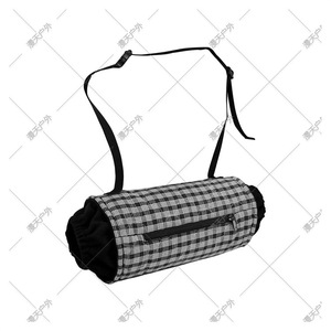 Cross Border Winter Outdoor Portable Neck Warmer Gloves Black And White Checkered Thermal Insulated Unisex Warm Gloves - Product Image 1