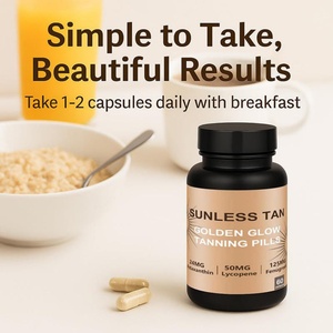 Capsules de bronzage sans soleil OEM ODM à marque privée, compléments alimentaires, mélange de caroténoïdes pour un bronzage sans soleil pour une peau éclatante - Product Image 4