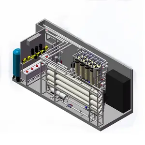 Scinor điều khiển tự động nhỏ 250L mỗi giờ nhà máy xử lý nước thẩm thấu ngược hệ thống máy móc