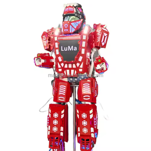 Los más nuevos disfraces de Robot Kryoman, iluminación LED, zancos, andador para puesta en escena, salón de baile con forma ordenada para fiestas de celebración - Product Image 5