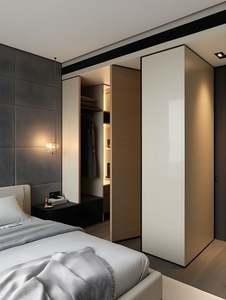 Contemporary Modern Wooden <b>Wall</b>-<b>Mounted</b> TV Cabinet with <b>Shoe</b> <b>Rack</b> for Living Room Furniture in Hotels Apartments Warehouses - Product Image 6