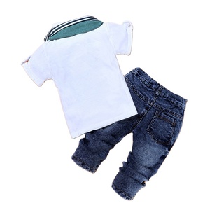 Ensemble de vêtements pour enfants, jeans super cool pour bébés garçons, ensembles de pantalons en vente en Chine - Product Image 3