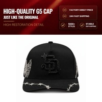 Casquettes de baseball sportives à 5 panneaux pour hommes, avec strass, broderie Beard Baez X 31, visière incurvée, style NY, tendance, vente en gros