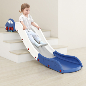 Maison de jeux intérieure pour enfants, Mini jouets pliables en plastique, avec toboggan, pour bébé, mise à jour, 2020 - Product Image 2