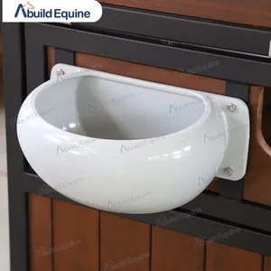 Horse stable Swivel feeding bowl Aluminum Feeder