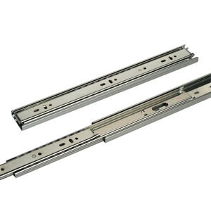 45 מ "מ הרחבה מלאה כדור נושא מגירה ערוץ טלסקופי מתכת 45 ק" ג קיבולת עומס לדירה דירת חדר שינה - Product Image 4