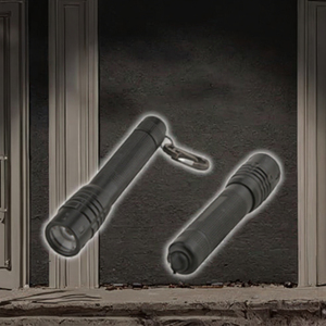 Kích thước nhỏ nhẹ màu đen hợp kim nhôm Đèn pin kiểm tra đuôi nút Zoomable Đèn pin ngọn đuốc - Product Image 3