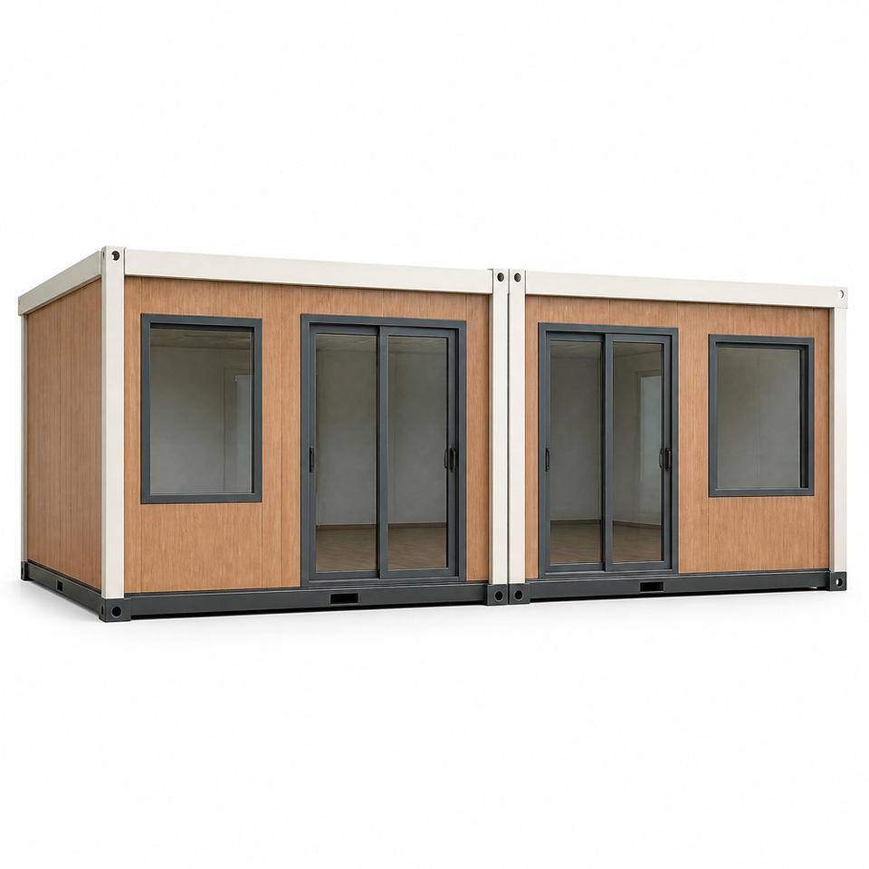 Insulated 20ft 40ft Folding Container House Prefab Modular Mobile Home ...