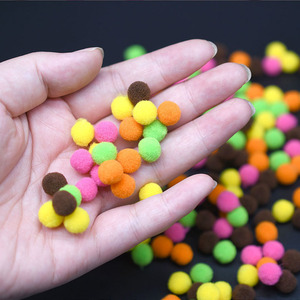 NOUVEAU OEM 20 pièces/boîte Matériaux <span class=keywords><strong>de</strong></span> pêche à la mouche en forme d'œufs <span class=keywords><strong>de</strong></span> <span class=keywords><strong>poisson</strong></span> artificiels 10mm Boules douces et moelleuses pour leurres <span class=keywords><strong>de</strong></span> pêche à la mouche - Product Image 2