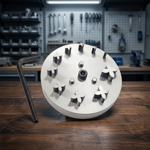 Juego de 10 Cortadores de Disco de 4 Pétalos para Joyería, Herramienta de Corte de Metal Blando para Orfebrería, de 6 a 31 mm |   GS589M-03 - Product Image 2