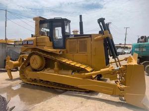 รถดันดินตีนตะขาบ Caterpillar D8R สีเหลือง เครื่องจักรงานก่อสร้าง - Product Image 6