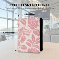 Porte-passeport multifonctionnel tropical durable en PU personnalisé pour kits de documents de voyage du personnel – Offre spéciale pour les vendeurs de festivals