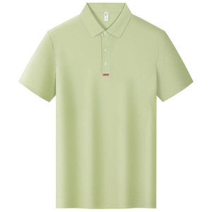 Polo Shirt Short Sleeve Solid Color Polyester Cool Feel Workwear Office Cultural Wear Customizable With Logo Printing - Product Image 4