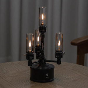 Adaptateur en aluminium 1 à <span class=keywords><strong>4</strong></span> en gros - 1,5 mm d'épaisseur - Capacité de 1 à 2 L - Pour le <span class=keywords><strong>camping</strong></span>, les lumières d'ambiance, l'extérieur, la haute montagne, les cartouches de <span class=keywords><strong>gaz</strong></span> - Product Image 4