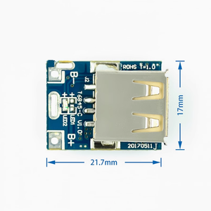 บอร์ดเพิ่มแรงดันไฟฟ้า 5V บอร์ดป้องกันการชาร์จแบตเตอรี่ลิเธียม บอร์ดเพิ่มแรงดันไฟฟ้าสำหรับน้ำหอม บอร์ดหลัก 134N3P ชุดอุปกรณ์ DIY สำหรับชาร์จ - Product Image 5