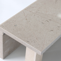 Marches personnalisés en pierre de marbre pour escaliers, antidérapant, carrelage d'intérieur, carreaux de marches