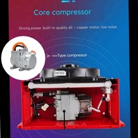 Compresseur de climatisation électrique universel pour voiture 12V 72V 24V 48V, scroll R134a R1234YF
