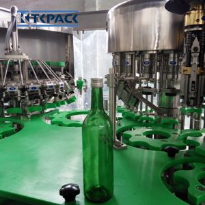 מכונת מילוי משקה בקבוק זכוכית אוטומטית לחלוטין, יין בקבוק זכוכית קו ייצור אלכוהול - Product Image 4