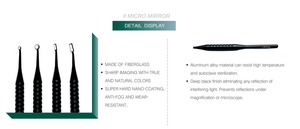 Herramientas para Tratamiento de Conducto Radicular, Microespejo Dental Autoclavable de Acero Inoxidable, Instrumento Dental para Odontología Microscópica - Product Image 6