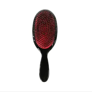 Black electroplated Nylon Bristle All-Purpose Hair Brush for Everyday Brushing