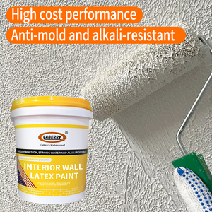 Pintura de Látex para Interiores y Paredes Interiores de Alta Resistencia al Desgaste, Precios Competitivos de Fábrica en Materiales de Revestimiento Impermeables en Venta - Product Image 1