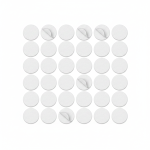 Blanco 28mm autoadhesiva sentí piso Protector, almohadillas - Product Image 2