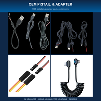 Kabel Kamera 20pin Berkualitas Tinggi Khusus 10 Kabel Adaptor 30 Pin Antarmuka Layar Lvds untuk Mesin Inti Tembaga Silika Gel