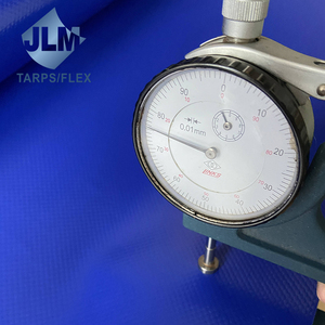 800g 900g PVC bán tráng bạt Panama tarps cho rèm cửa bên xe tải và cửa - Product Image 3