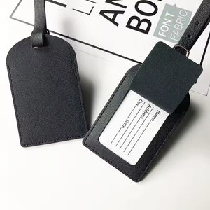 Etichetta per Valigia Personalizzata con Logo, Multicolore, a Forma di Carta d'Imbarco, Impermeabile in Pelle per Bagagli - Product Image 2