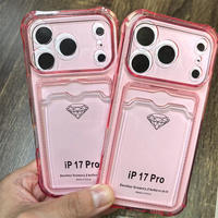 Étui de téléphone transparent d'origine pour Samsung A57/A56/A37/A27 5G, coque de protection antichoc avec fente pour cartes